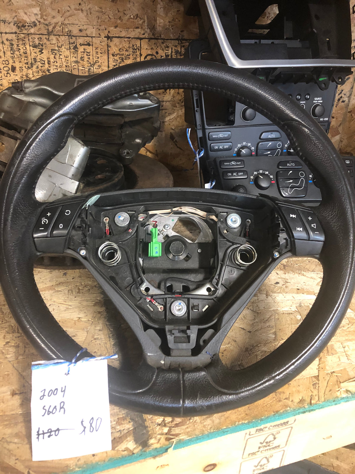 2004 S60R Steering Wheel