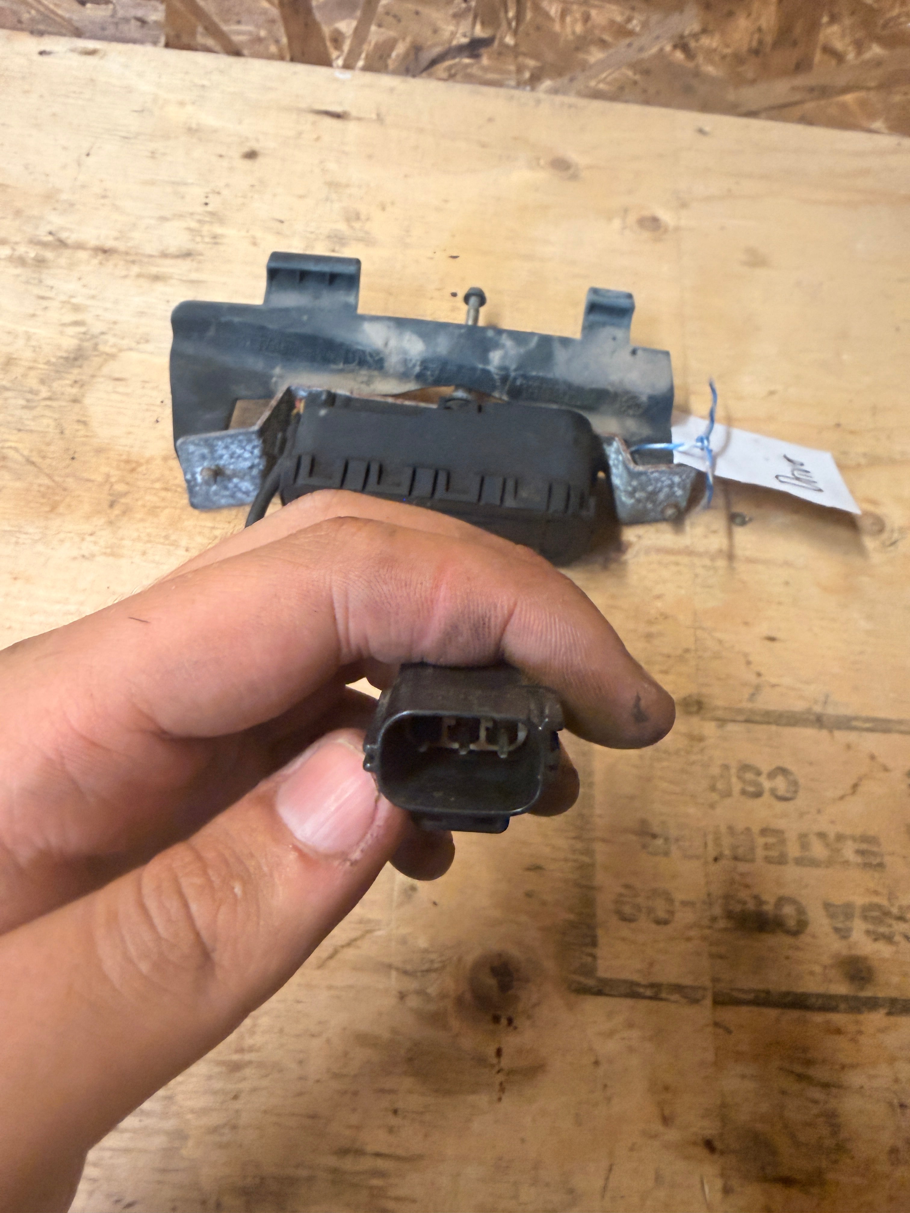 Driver Headlight Wiper Motor